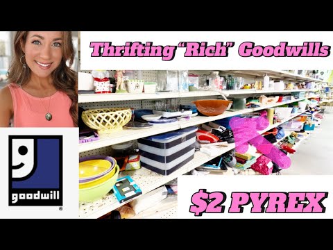 Thrifting the rich Goodwill‘s every day for a week! 