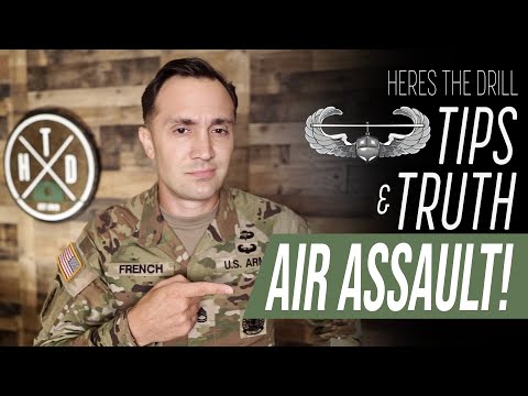 Here's The Drill - Tips and Truths about Air Assault School