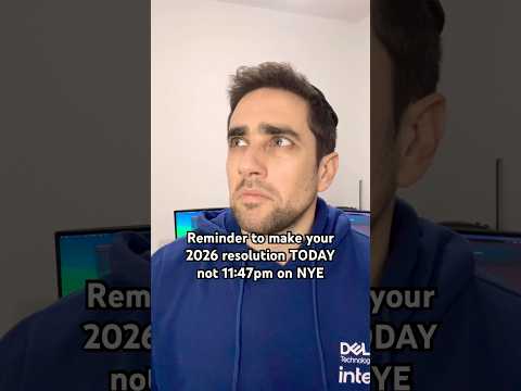 No more last minute New Year Resolutions 🫵🏻