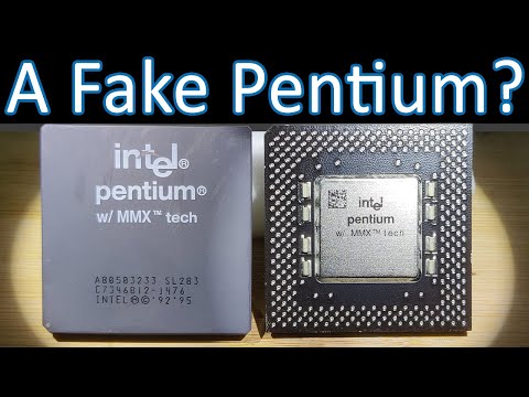 New method to identify Fake Intel Pentiums?