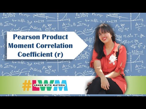 [Tagalog] Pearson (r) Product Moment Correlation Coefficient - Computation and Interpretation