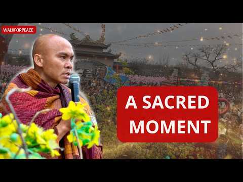 The Vow Under the Rain – A Sacred Moment of Walk for Peace