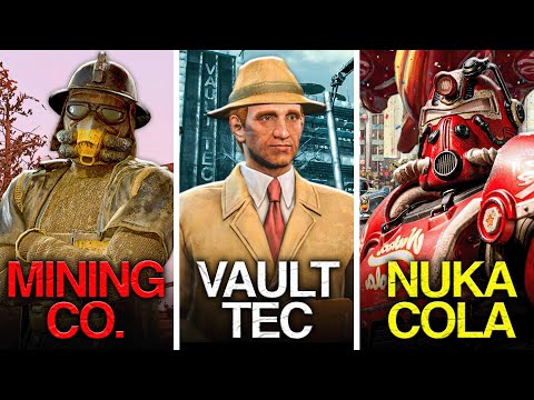 Every Fallout Corporation Explained in 23 Minutes
