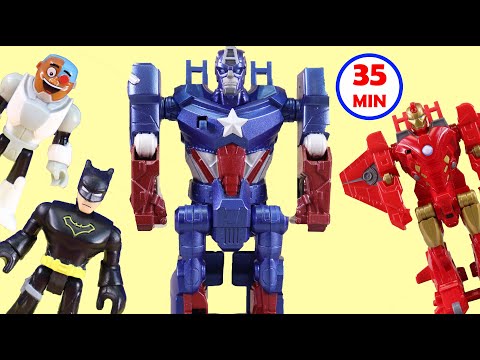 Batman Adventures With Spidey & Friends | Hulk Superhero Costume Day