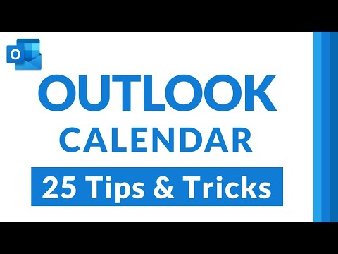 Top 25 Microsoft Outlook Calendar Tips and Tricks