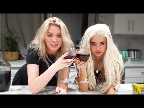 we tried kids crafts but we were very drunk (w/ QT, Lud, Slime and Nick)