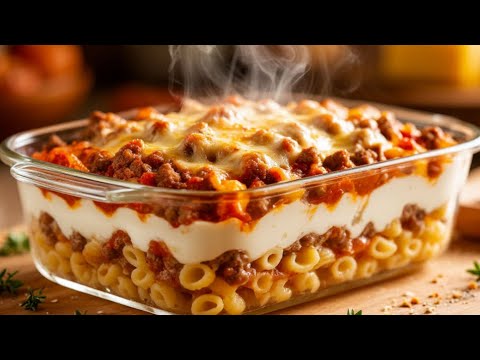 Grandma's pasta bake – so simple yet incredibly delicious!