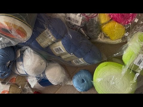 Запасы пряжи 2 серия. Летняя🌞