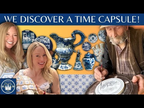 PRIVATE TOUR! SECRETS of Antique CERAMICS (Delft, Faience & Majolica) w @TheChateauDiaries