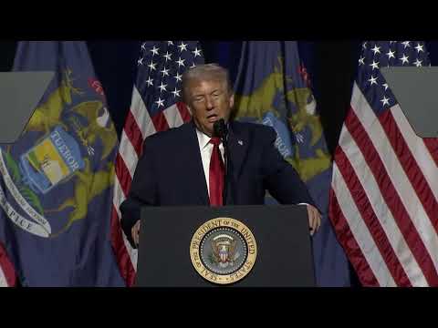 Trump claims US military operations, including Venezuela strike, were 'flawless' in Detroit speech