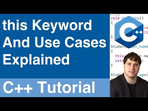 this Keyword And Use Cases Explained | C++ Tutorial