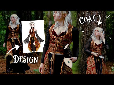 Making a vampire waistcoat & experiencing the 5 stages of grief 🦇