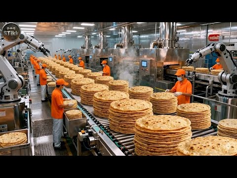 Inside a Modern Chapati Factory – The Journey of India’s Iconic Flatbread (Full Process)