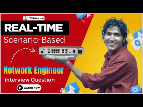 Scenario-Based Network Engineer Interview Question with Answer