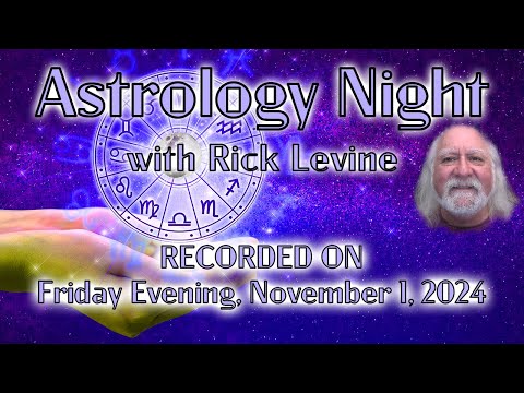November Astrology Night with Rick Levine