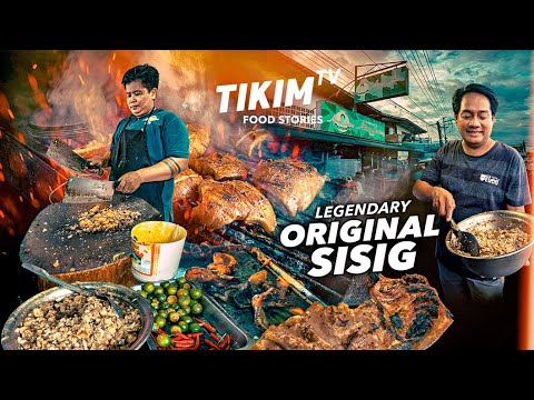 ORIGINAL PINOY SISIG | Legendary Aling Lucing's Original Pork Sisig Recipe | SISIG QUEEN | TIKIM TV