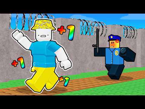 Every Second +1 Speed to escape Roblox prison...