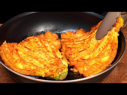 Ich nehme 3 Eier und 3 Zucchini. Dieses Rezept wird Sie verrückt machen! Familienrezept!