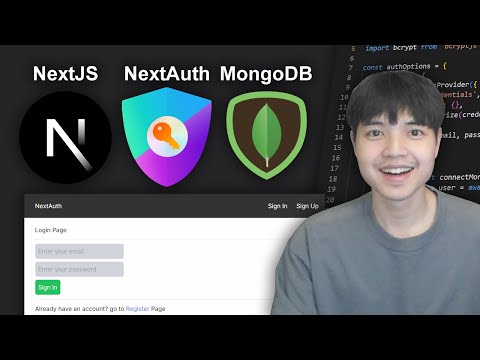 สอน NextJS + NextAuth + MongoDB ทำระบบ Login & Register 😎💯