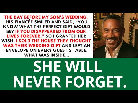 My daughter-in-law said, “The greatest gift for our wedding would be if you disappeared from our...