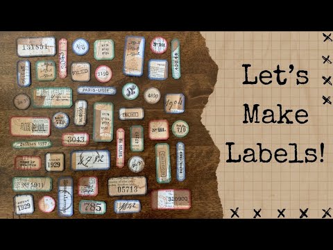 Let’s Make Labels for Junk Journaling!