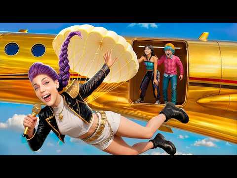 Из 1$ в 1,000,000$ Руми из Хантрикс! Преображение в К-Pop Охотницу на Демонов!