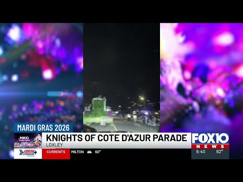 Knights of Cote d’Azur parade draws crowds in Loxley