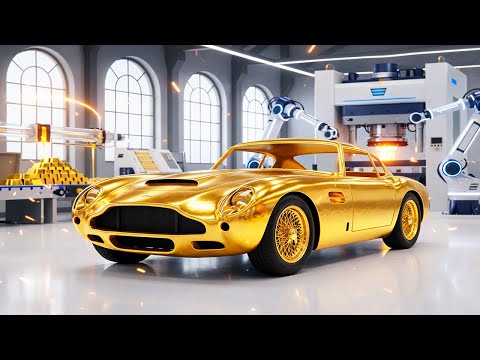 From Gold Bullion to Race Car: Manufacturing the Solid Gold Aston Martin DBR1 Chassis