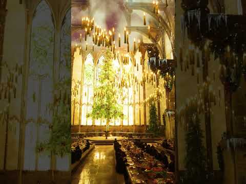 🎇 HAPPY NEW YEAR 2026 from HOGWARTS!🎄 #harrypotter #hogwarts #ambience #hogwartslegacy #4k #shorts