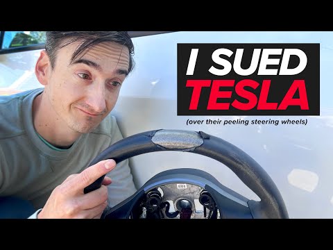 Tesla’s peeling steering wheel issue – a small claims court story