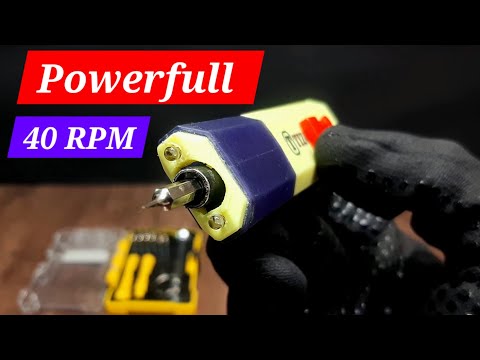 Electric Screwdriver - DIY with a Highlighter