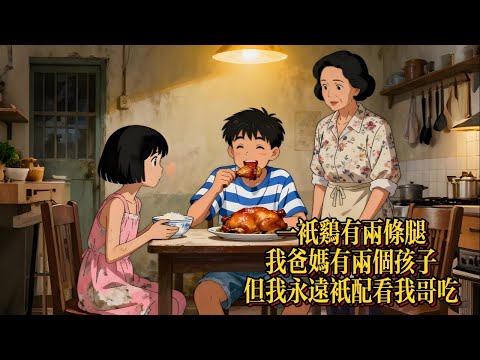 雞有兩條腿，家有兩個娃，偏偏所有的好都先緊着哥哥，我始終是那個只能站在旁邊看着的人|恐怖動漫|懸疑動漫|虐心動漫