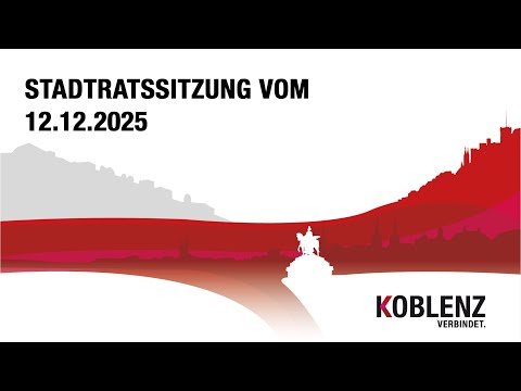 Stadtratssitzung vom 12.12.2025