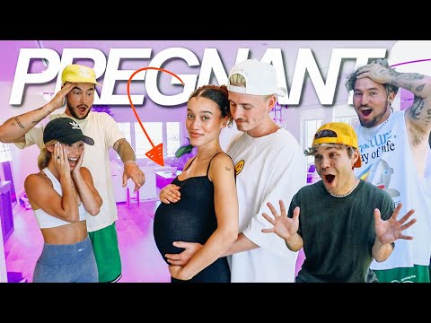 PREGNANT FOR 24 HOURS CHALLENGE *FRIENDS REACT!*
