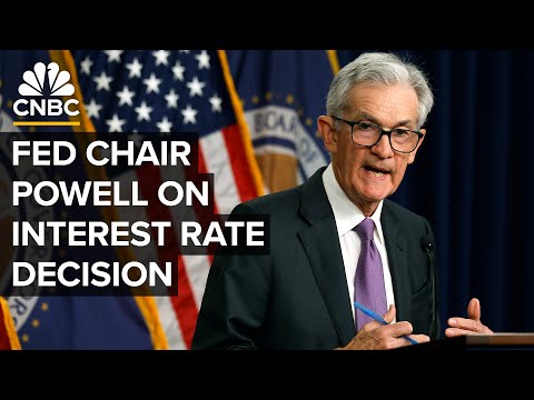 Federal Reserve Chair Jerome Powell discusses third interest rate cut this year — 12/10/2025