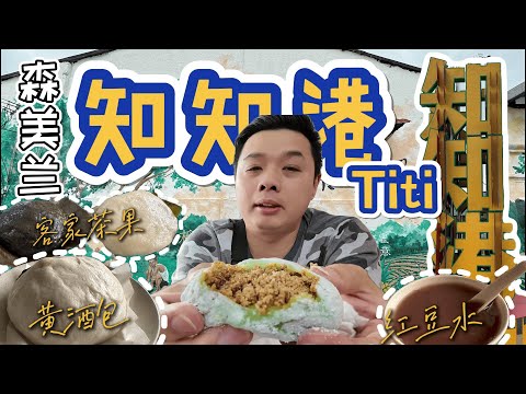 我们来到四面环山 环境优美 充满客家文化的小镇  森美兰 知知港Titi 寻找美食 let’s go..颂成客家茶粿 /半芭黄酒包..