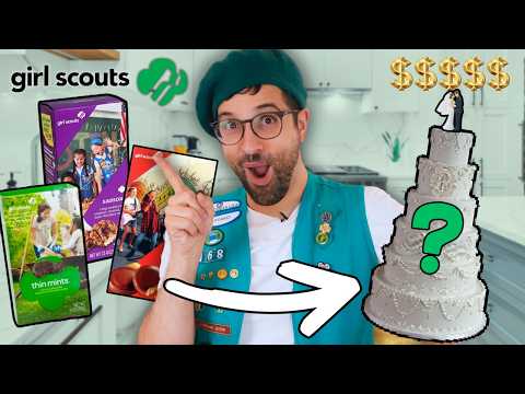 Can I Turn Girl Scout Cookies Into a $1000 Wedding Cake?
