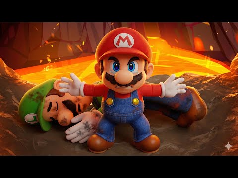 ¡Oh no! Lo siento,  LUIGI... ¡No me dejes solo! | Súper Mario Bros La Película