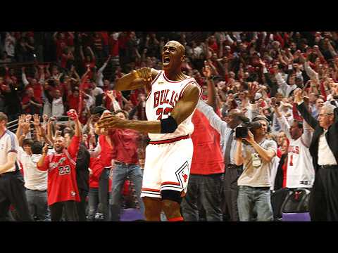 MICHAEL JORDAN HYPED PLAYS (LOUDEST CROWD REACTIONS EVER) 