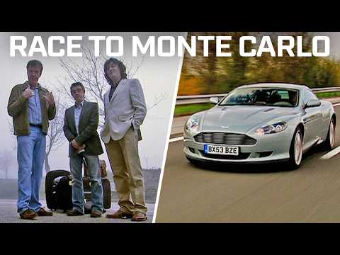 Aston Martin DB9 vs High-Speed Train | Top Gear Classic