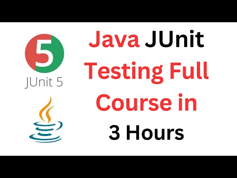 JUnit 5 Full Course (FREE) | Learn Java Unit Testing in 3 Hours | JUnit 5 Tutorial for Beginners