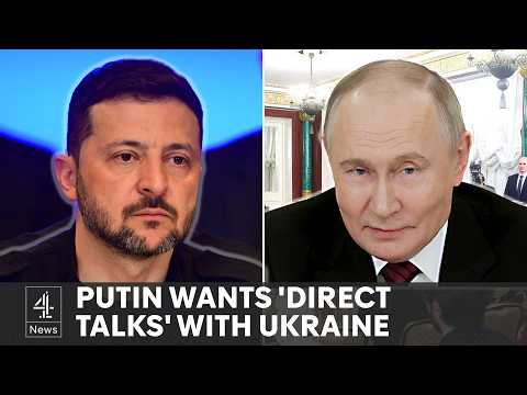 Putin wants 'direct talks' with Ukraine to end war