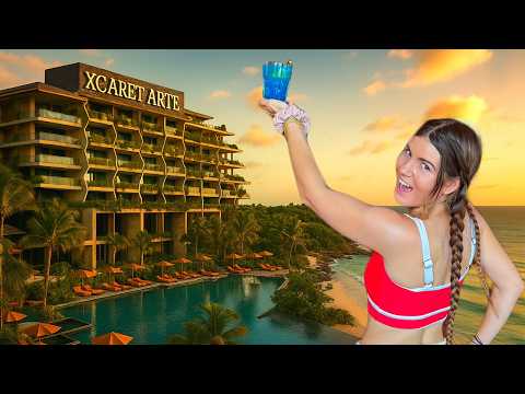 WE TRIED CANCUNS BEST ALL INCLUSIVE RESORT 🌴 (Hotel Xcaret Arte)