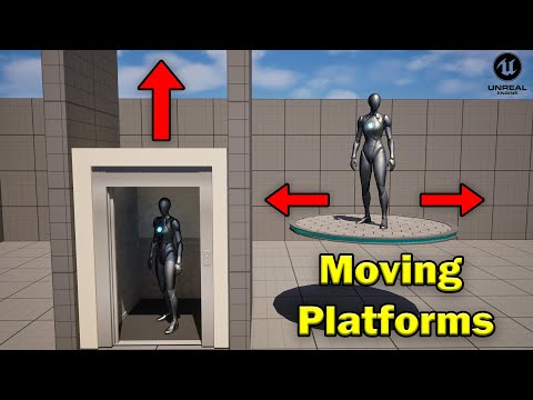Moving Platform / Elevator Lift | Unreal Engine 5