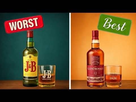 15 Famous Scotch Brands RANKED WORST TO BEST!