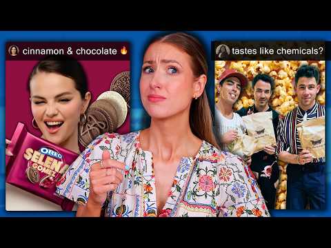 I Tested VIRAL Celebrity FOOD Brands πͺ What's ACTUALLY Good?