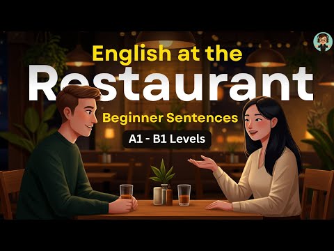 How to Order Food in English at a Restaurant | English Speaking Practice for Beginners