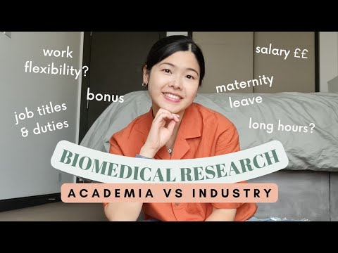 Academia vs Industry Research in the UK  | Biomedical Science Jobs, Salary, Benefits & Work Culture