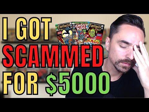 STOLEN COMIC BOOKS! Instagram SCAM for Over $5000 - Need Your Help