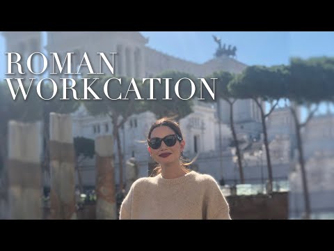 Roman Workcation 🇮🇹 | Taking a Roman Holiday during my afternoon off